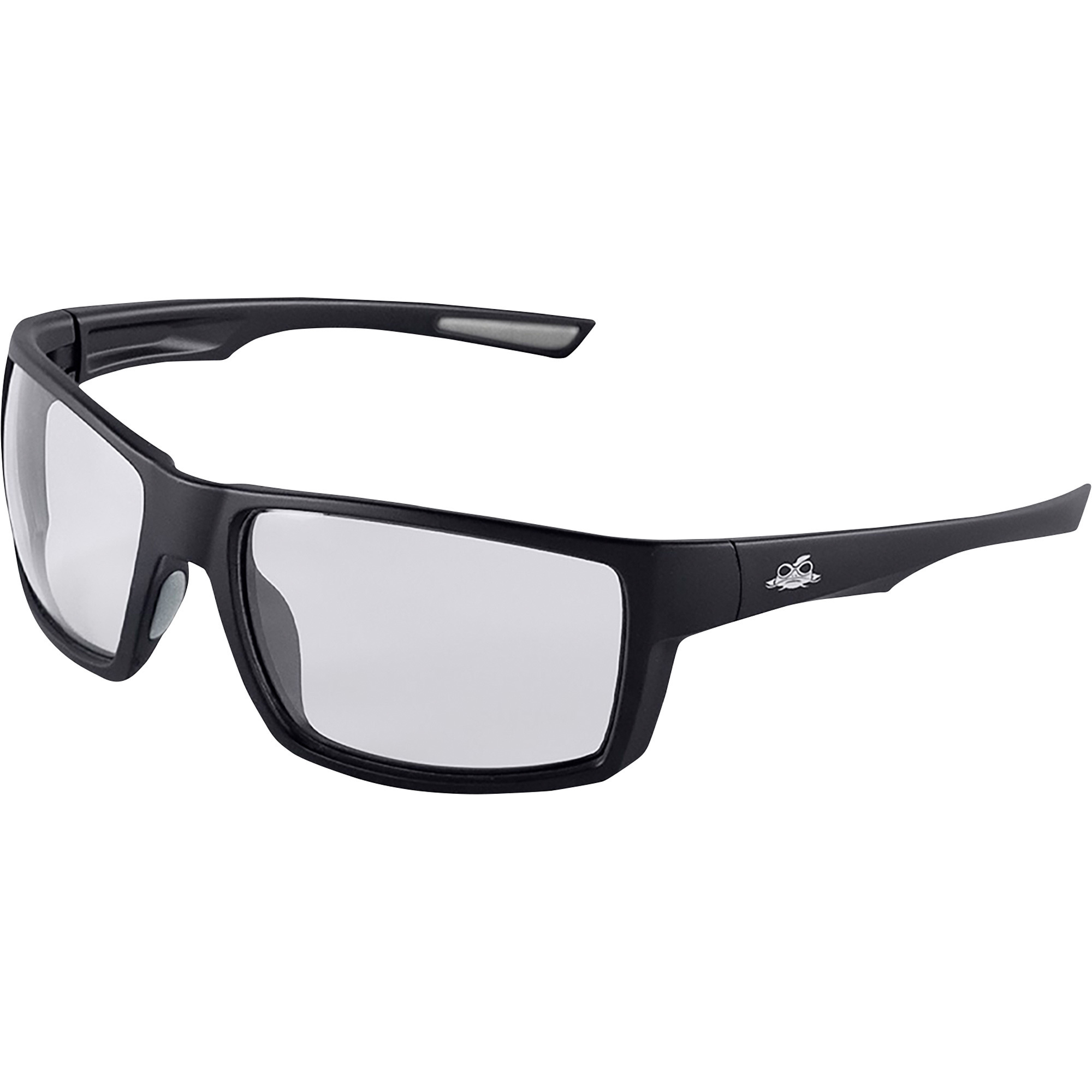 Bullhead Safety Sawfish Anti-Fog Anti-Scratch Safety Glasses, Photochromic Lenses, Black Frames, Model# BH26613PFT